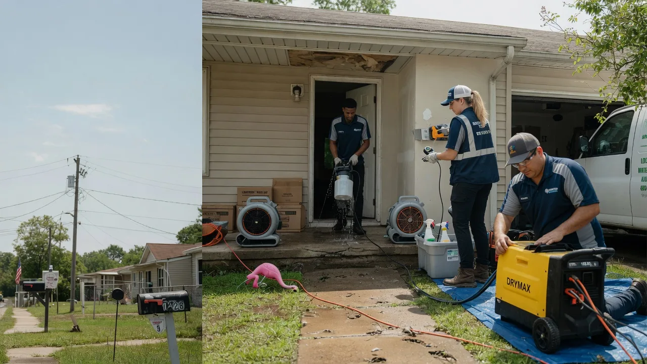 Storm Damage Water Removal in Middlebourne, WV near me